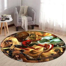 Круглый коврик знаменитый коврик для пола в гостиной рождественские подарки для детской комнаты ковер для молитвы зверотоп медведь