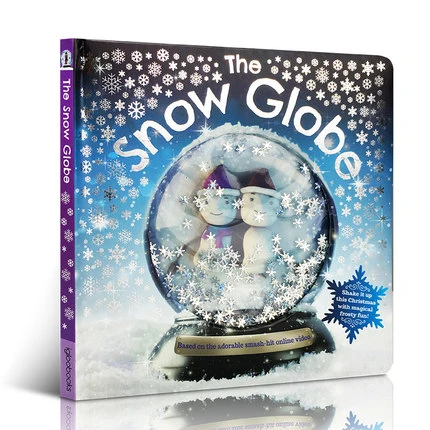 The Snow Globe Merry Christmas Original English Board Book Popular Colouring Story Activity Baby Books Languages Aliexpress