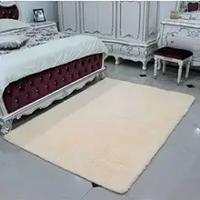 DishyKooker FADFAY супер мягкие современные ковры для гостиной бежевый ковер для спальни моющиеся ковры однотонный домашний декор