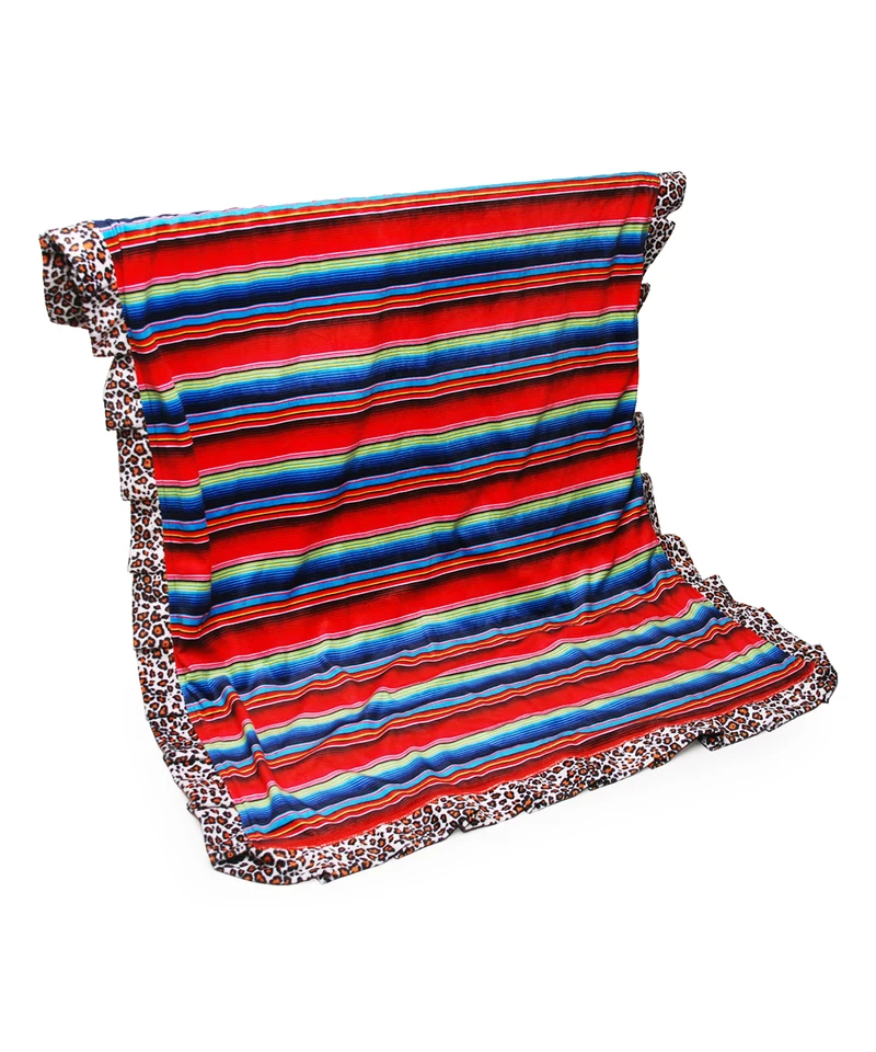 serape baby swaddle