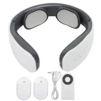 

Relief Pain Tools Handed Electric Neck Massager Hot Compress Pulse Cervical Vertebra Massager Intelligent Health‑Care