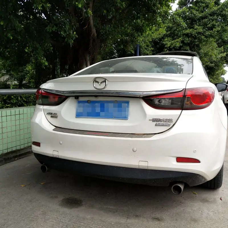 Для MAZDA 6 ATENZA Спойлер abs красиво украшенное украшение в виде хвостового крыла задний спойлер для atenza