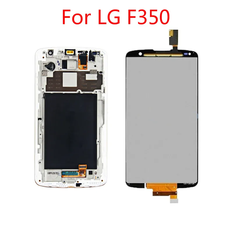 

Perfect Quality For LG Optimus G Pro 2 F350 D837 D838 5.9'' LCD Display Touch Screen Digitizer Assembly No/with Frame