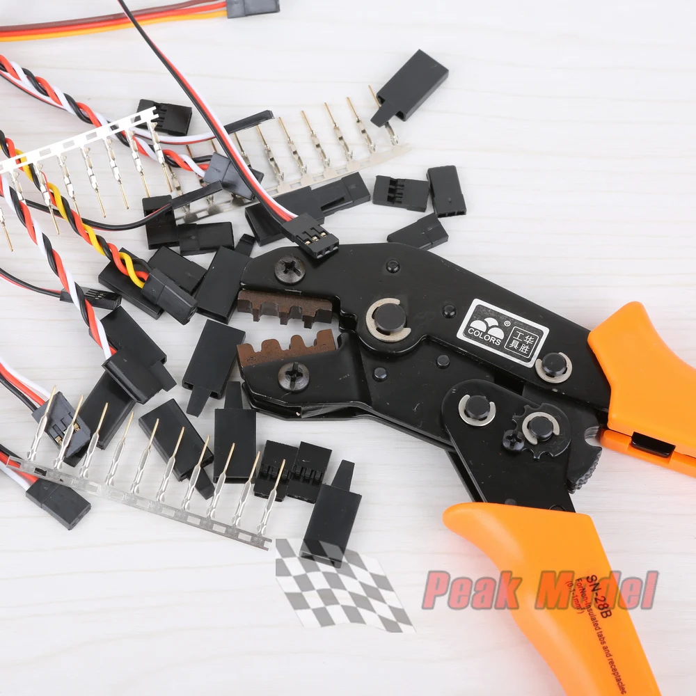 Высокоточные обжимные клещи для FUTABA/JR Servo плоскогубцы Plug Обжимные силиконовые