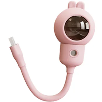 

Mini Portable USB Air Humidifier Purifier USB Cute Aroma Essential Oil Diffuser Mist Maker for Home Car Pink