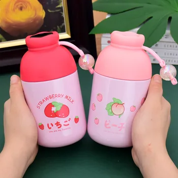 

350Ml Thermos Bottle Water Bottle 304 Stainless Steel Candy Pot Belly Thermos Cup Drink Bottle Kids Thermocup Gourde Thermo