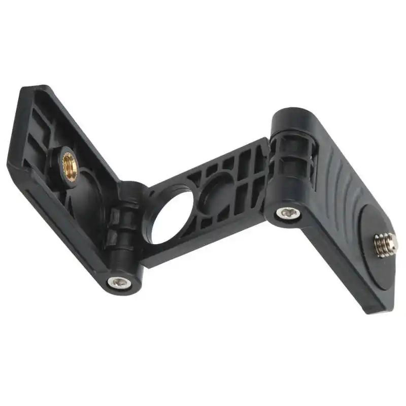 Camera Flex Tripod Z-Shaped Tilt Ball Head Folding Mounting Plate Camera Support Bracket for Tripod Guide Rails Carts Camera Tripod Plate Camera Mount Plate Camera Base Plate