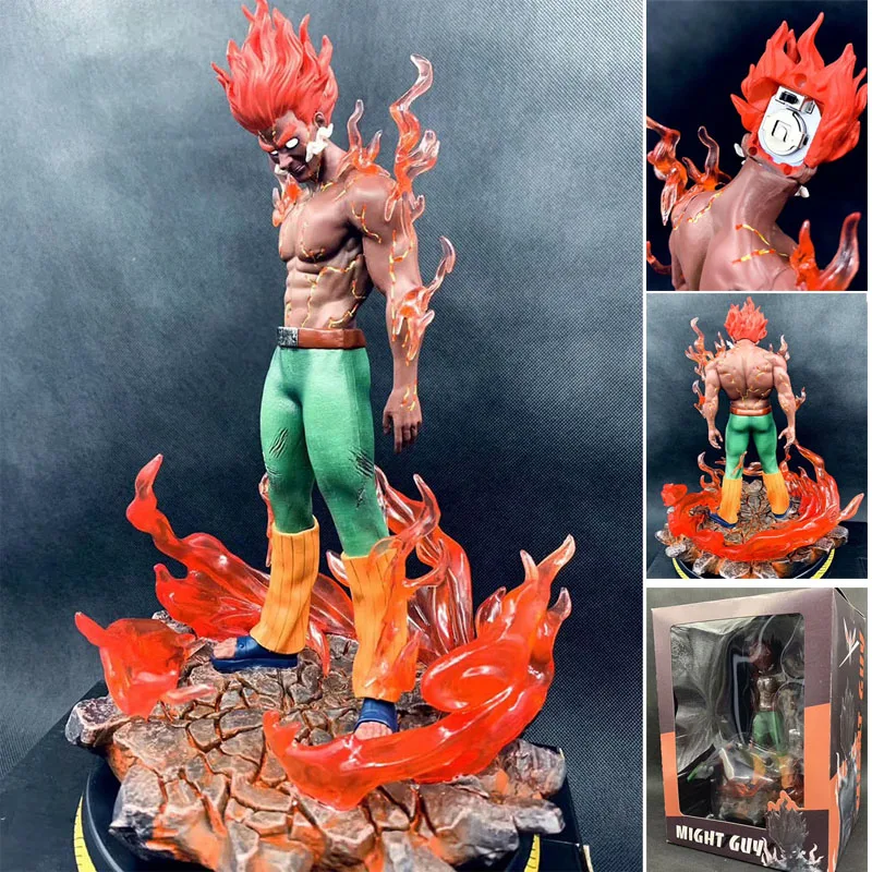 30 см аниме Наруто фигурку GK Sajin Konoha No Kedakaki Aoi Moju коллекционные игрушки|Игровые