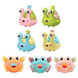 Puxar para trás brinquedos bonito animal de energia inercial carro brinquedo clássico vento acima brinquedos para crianças jardim de infância crianças presente girado