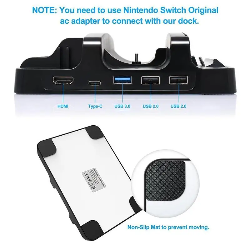 Охлаждающая подставка USB 3,0 2,0 тип-c HDMI ТВ конвертер подходит для пульта памяти
