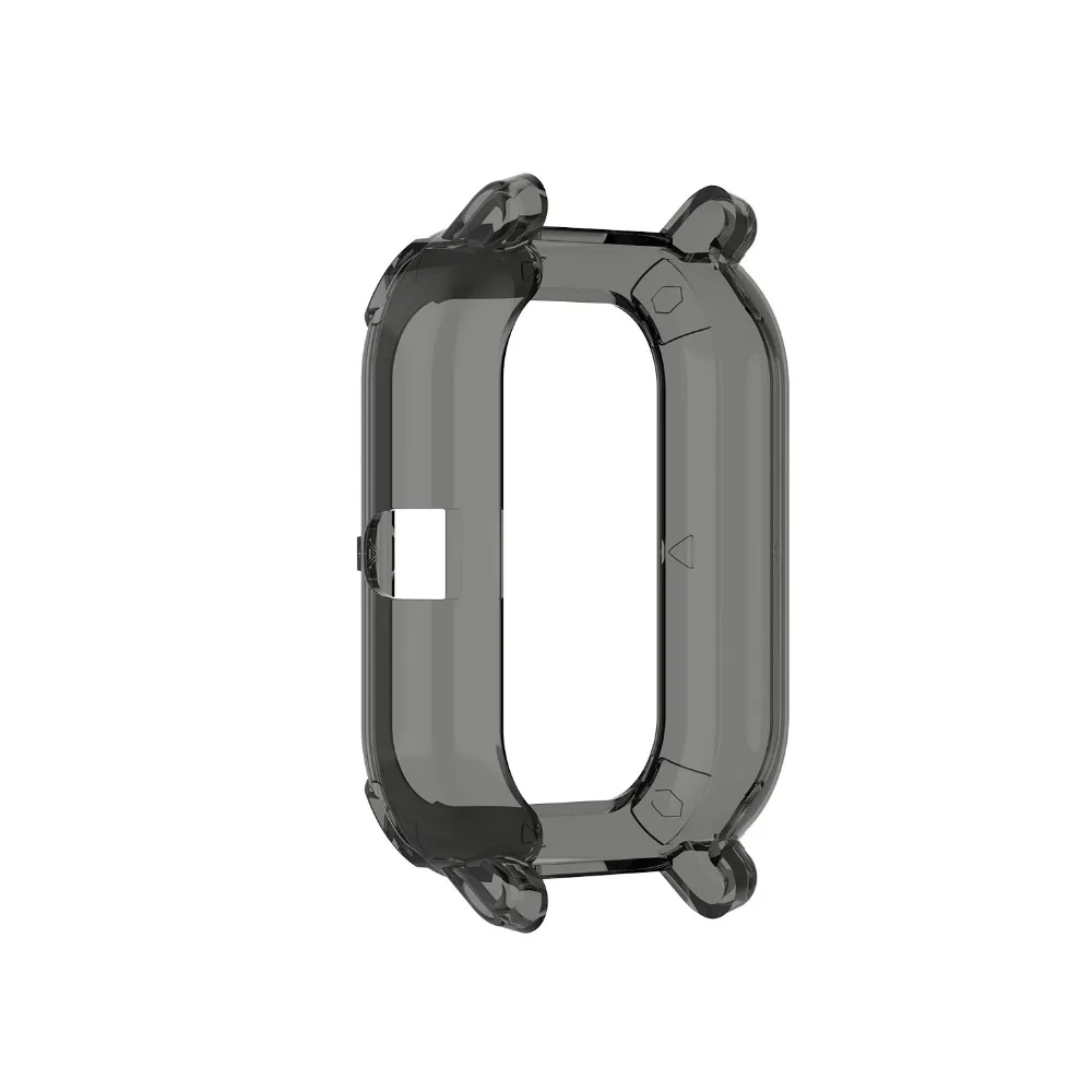 Для Xiaomi Huami Amazfit GTS Силиконовый противоударный защитный чехол CoverSoft TPU Защитная оболочка рамка