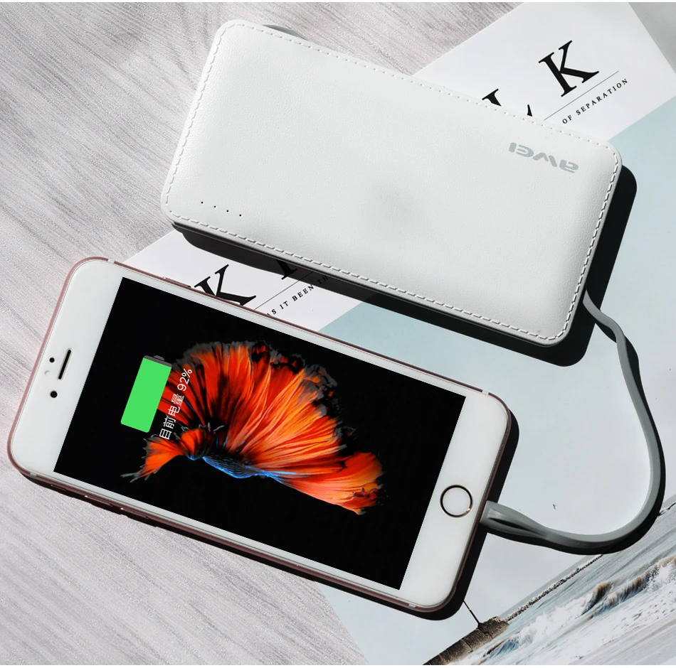 Power Bank светодиодный дисплей mi ni power bank Внешняя батарея Poverbank зарядка Pover bank с usb-кабелем для xiaomi mi iPhone