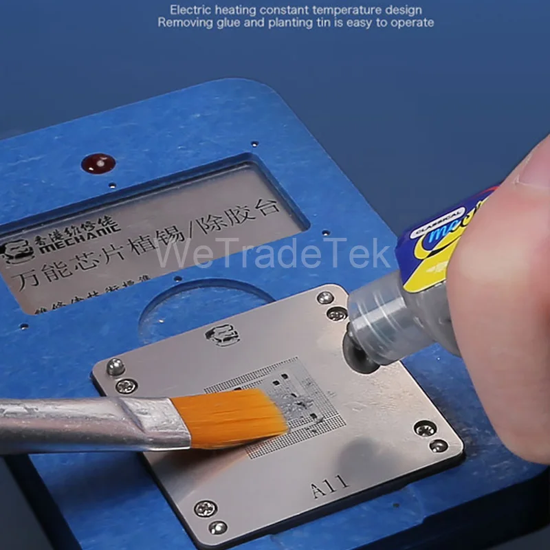MECHANIC ix7 CPU NAND Chip посадочная нагревательная платформа для телефона A8 A9 A10 A11 A12