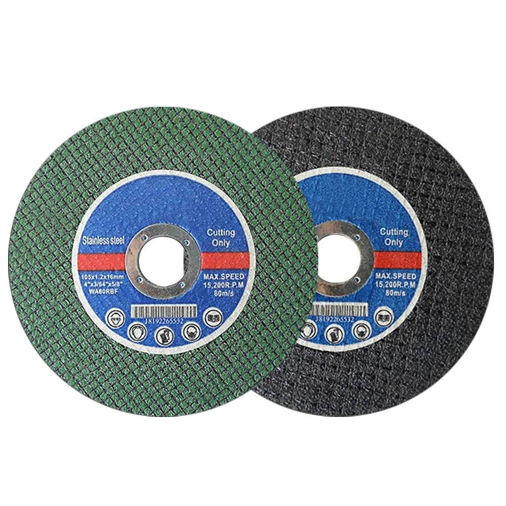 105mm/4'' Saw Blade Resin Cutting Disc Cut Off Wheel Angle Grinder Slice Fiber Reinforced for Metal stainless steel J101L |