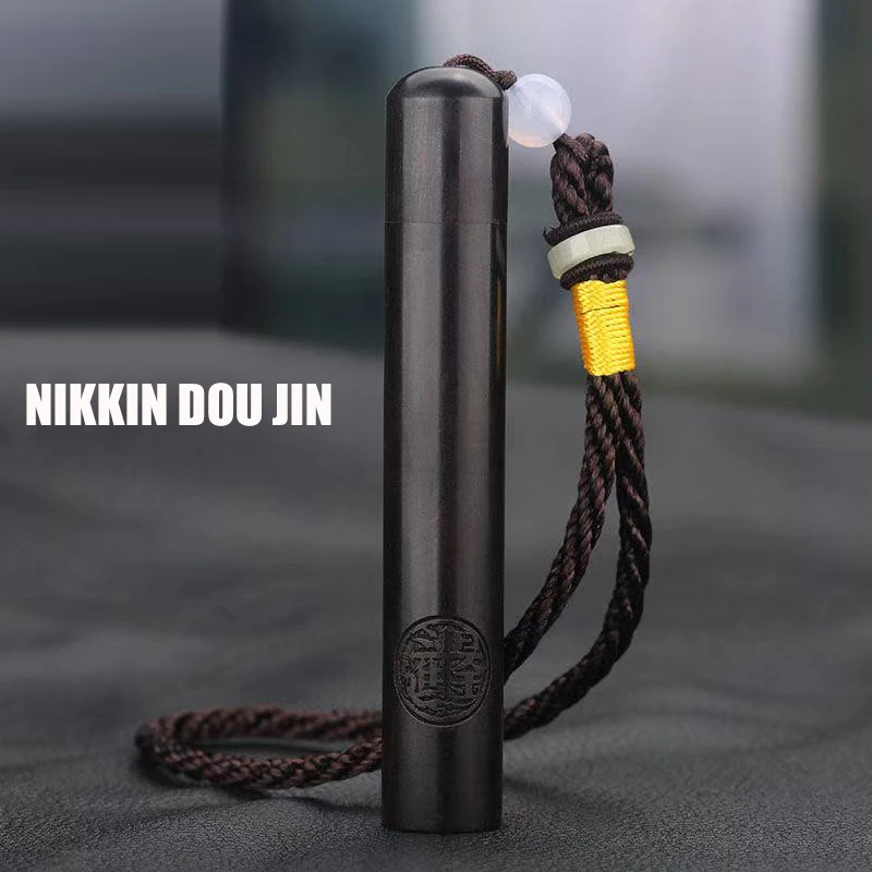 Blow and blow automatic induction sandalwood lighter USB charging windproof electronic lighter tungsten cigarette lighter gadget - Цвет: Nikkin Dou Jin