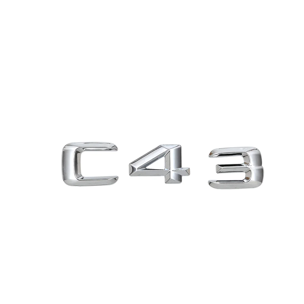 Для C Class C43 C55 C63 C160 C180 C200 C220 C230 C250 W210 W212 эмблема на задний багажник значок Логотип