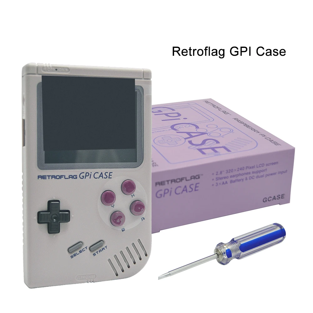 Оригинальный чехол Raspberry Pi retroflag gpi совместимый с Zero w игровая