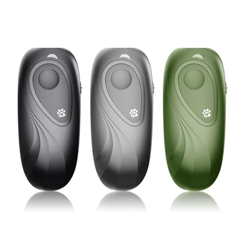 

Pet Dog Repeller Anti Barking Stop Bark Training Device Trainer LED Ultrasonic Anti Barking Ultrasonic Without Battery