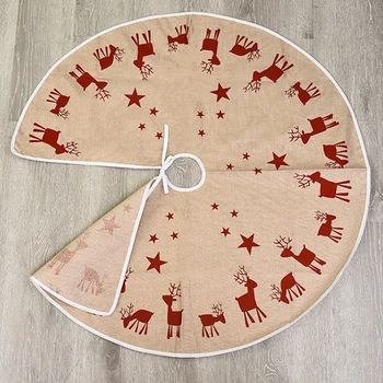 

For Party Christmas tree skirt New Year Decorations Home decor Accessories