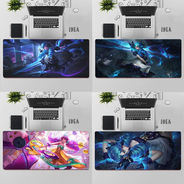 League of Legends Gwen Gaming Mouse Pad Large Mouse Pad PC Gamer Computer  Mouse Mat Big Mousepad XXL Keyboard Desk Mat Mause Pad - AliExpress