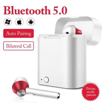 

D012 Tws BT 5.0 Wireless Headphones Bluetooth Earphones Running Sport Stereo Bass Headset With Mic For Iphone Xiaomi Huawei