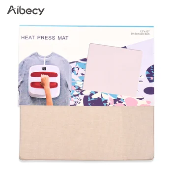 

Aibecy Heat Pressing Mat Ironing Pad for T-shirts High Temperature Resistant Heat Transfer Sublimation for Cricut Easypress 2