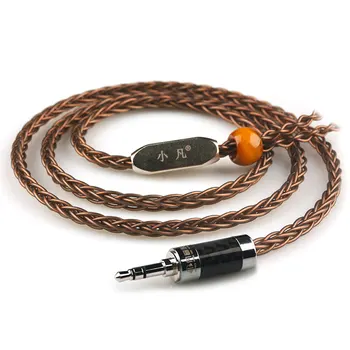 

xiaofan QIM03 8 Core Frozen OCC Upgrade Cable 2.5/3.5/4.4mm Balanced Cable With MMCX/2pin Connector For sony ex1000 ie80 se846