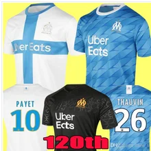 Новинка 19/20 Марсель футбольный Джерси Марсель Майо Пайет гомис Л. Густаво таувин майки футболки для футбола