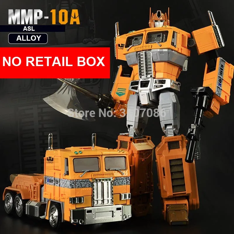 YX трансформация MPP10 OP Commander mpp-10 mmp10 mmp-10 сплав глаз светильник негабаритных фигурка Робот Игрушки - Цвет: Yellow Foam Box