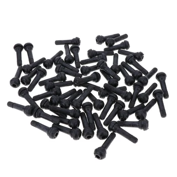 

Black TR-414 Rubber Snap-in Tire Valve Stems Tyre Valve Stems, 100pcs/ Bag