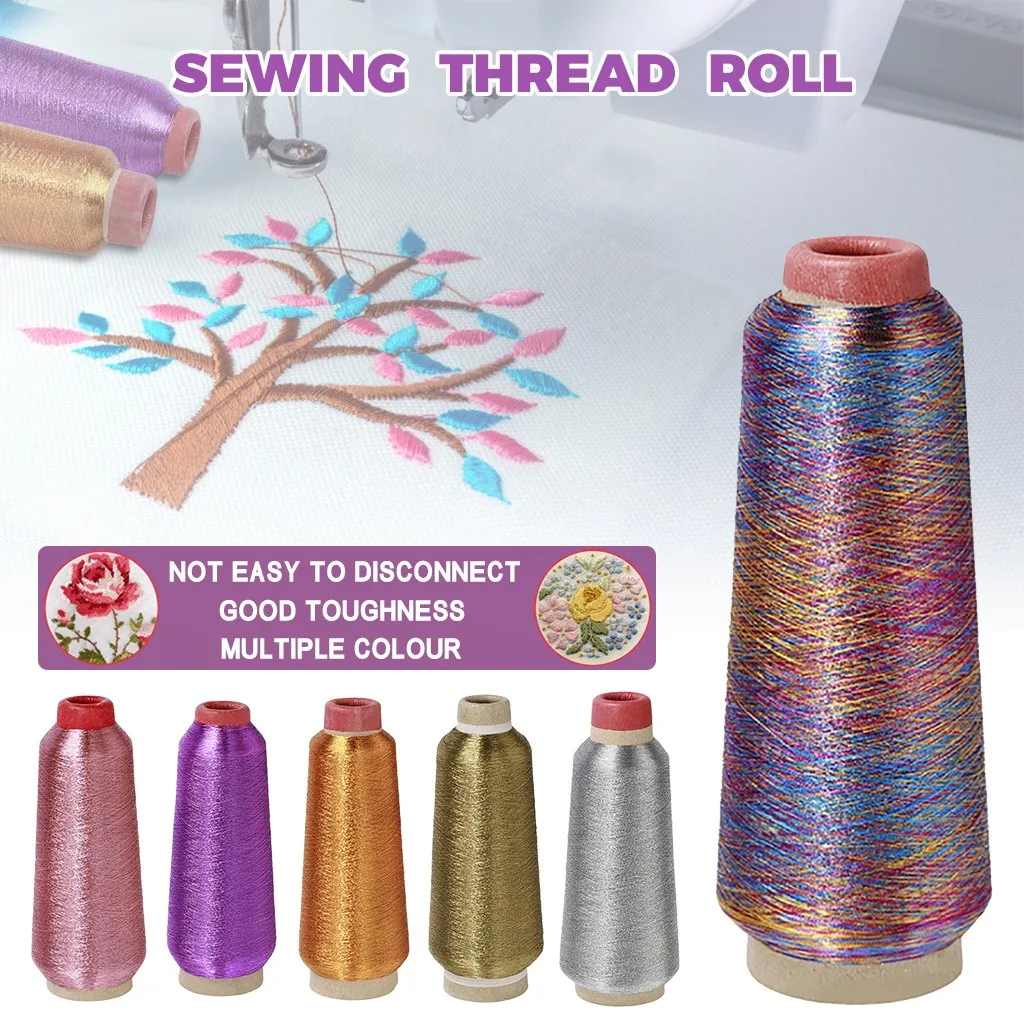 

Household Color Polyester Sewing Thread Pagoda Thread DIY Sewing Thread Kit Sewing Polyester Thread Clothes Hilos para coser W5