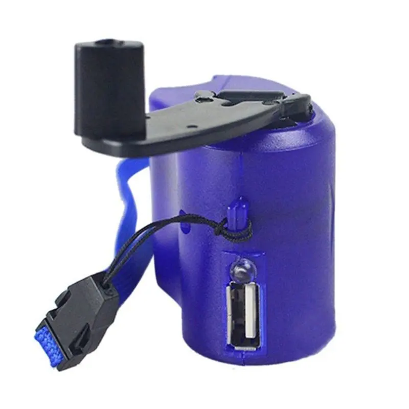 

Universal USB Hand Crank Charger Portable For Outdoor Mobile Phone Emergency Power High Quality Electric Generator