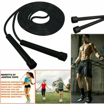 

2PC Skipping Rope Adjustable Jumping Boxing Fitness Speed Rope Training Exercise Non Tearable Easy To Use
