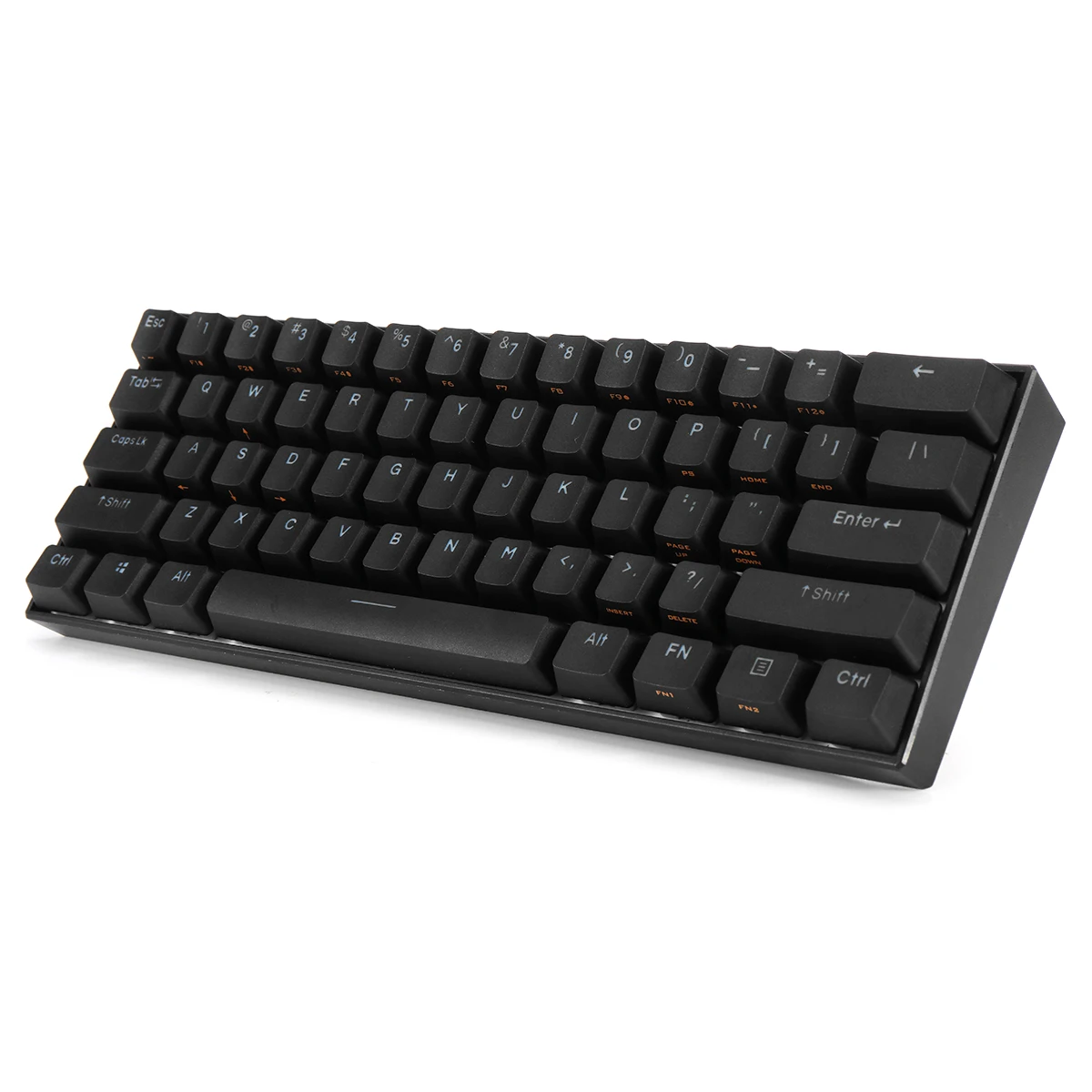 Feker 61Keys bluetooth Dual Mode Mechanical Keyboard 1.68 million RGB Backlit Type-C Gaming Keyboard Gateron Switch