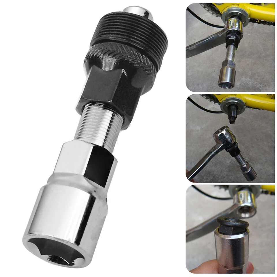 Bike Bicycle Crank Wheel Puller Remover Repair Extractor Mountain Tool Removal