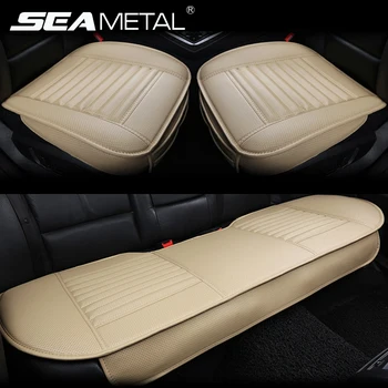 

Leather Car Seat Covers Universal PU Leather Seats Cover Cushion Interior Automobiles Seat-Cover Protector Mats Auto Accessories