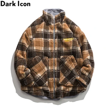 

Dark Icon Floral Embroidery Leather Jacket Men Turn-down Collar Men's Jackets Korean Style Jackets for Man