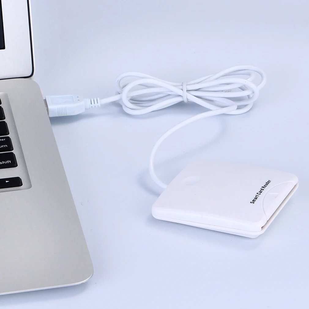 USB устройство для чтения смарт-карт портативное устройство для чтения карт IC считывающее устройство для кредитных карт с sim-слотом для Windows Me/для 2000/XP для MAC