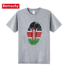 Camiseta informal con de la bandera de África para hombre, camisa con estampado de huella dactilar, marca urbana, camiseta Hipster con diseño de hockey, ropa deportiva - AliExpress Ropa de hombre