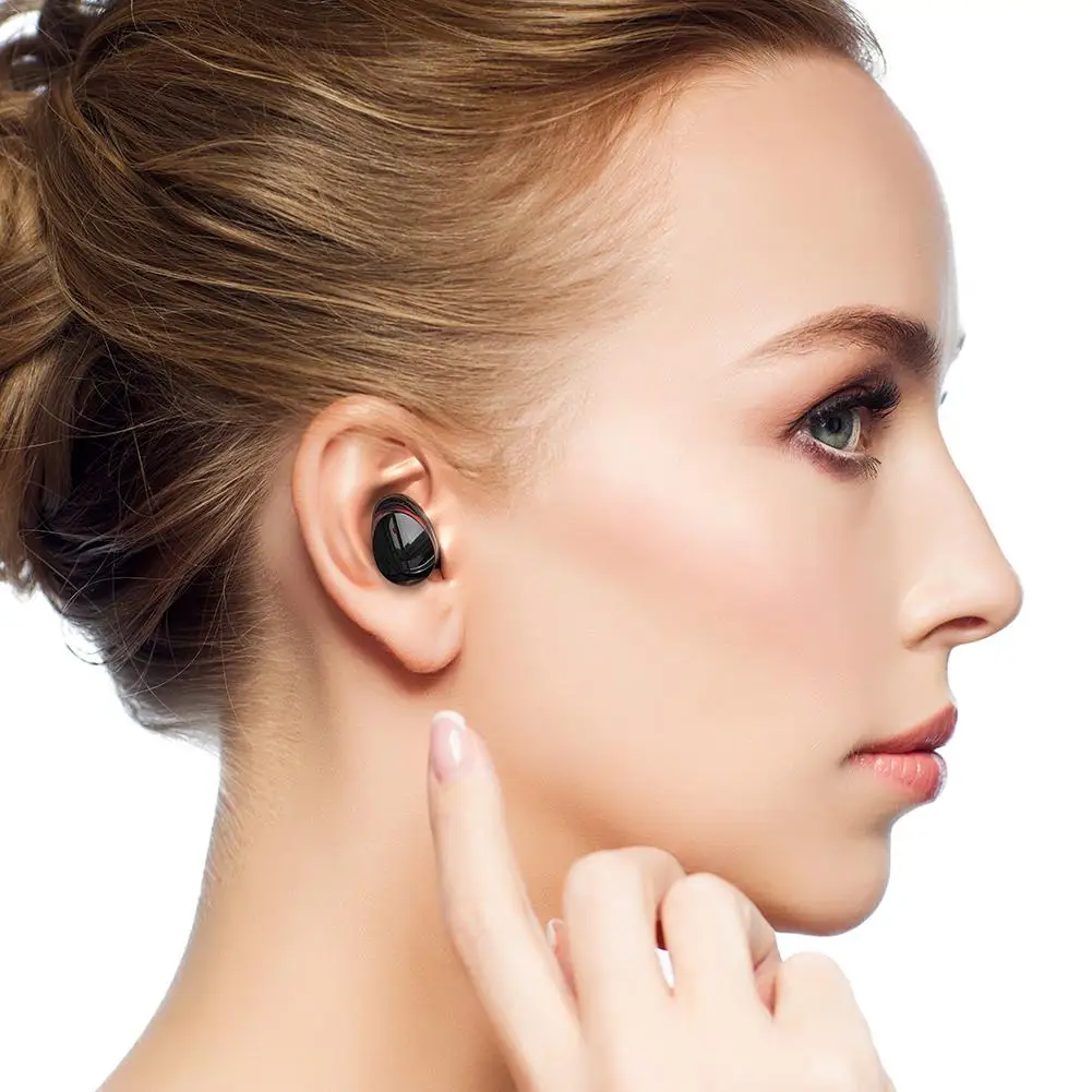 T8 Bluetooth гарнитура TWS Bluetooth 5,0 наушники IPX7 Водонепроницаемый Hi-Fi стерео Шум снижение спортивные наушники с зарядный чехол