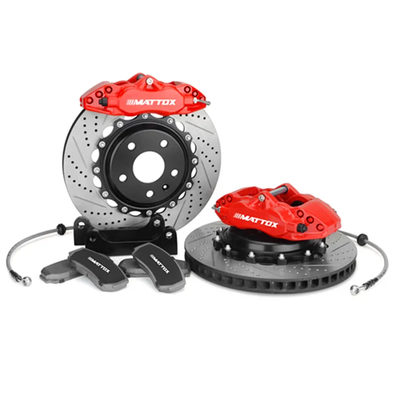 

MATTOX Racing Car Brake Kit 330*28mm Brake Rotors with 4POT Pistons Capliers Front Brake FOR SEAT Leon 1.8i 20V Turbo 2000