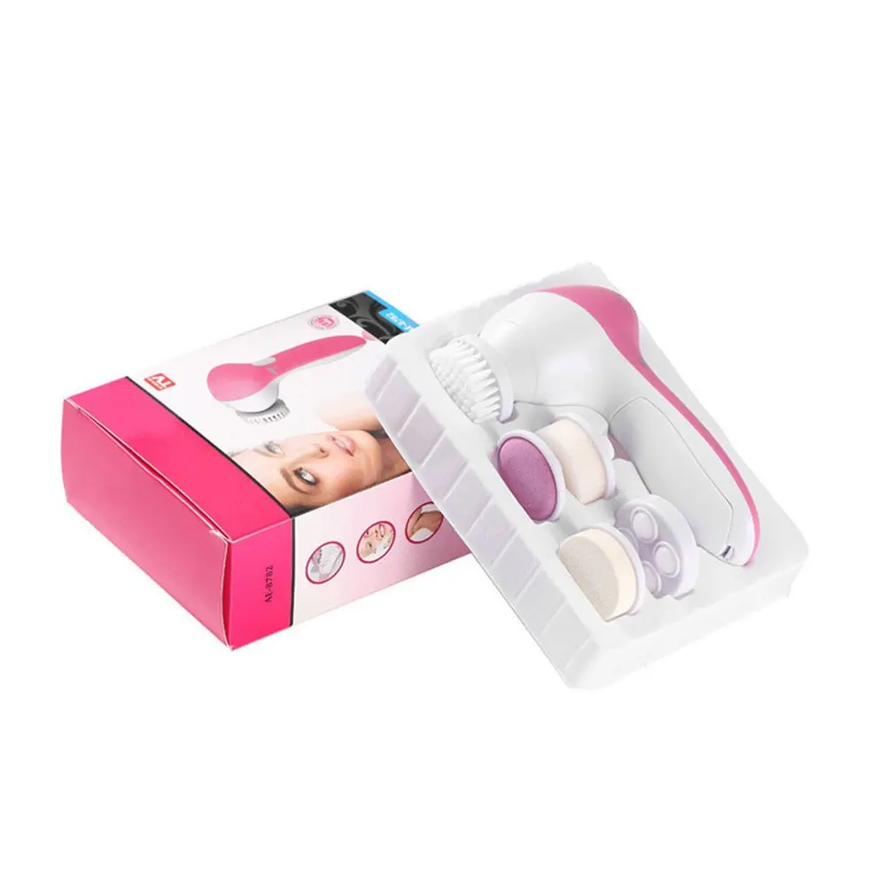 

Electric Face Cleansing Brush Tools Spot Blackhead Cleaner Deep Facial Clean Instrument Skin Massage Brush Firming Skin