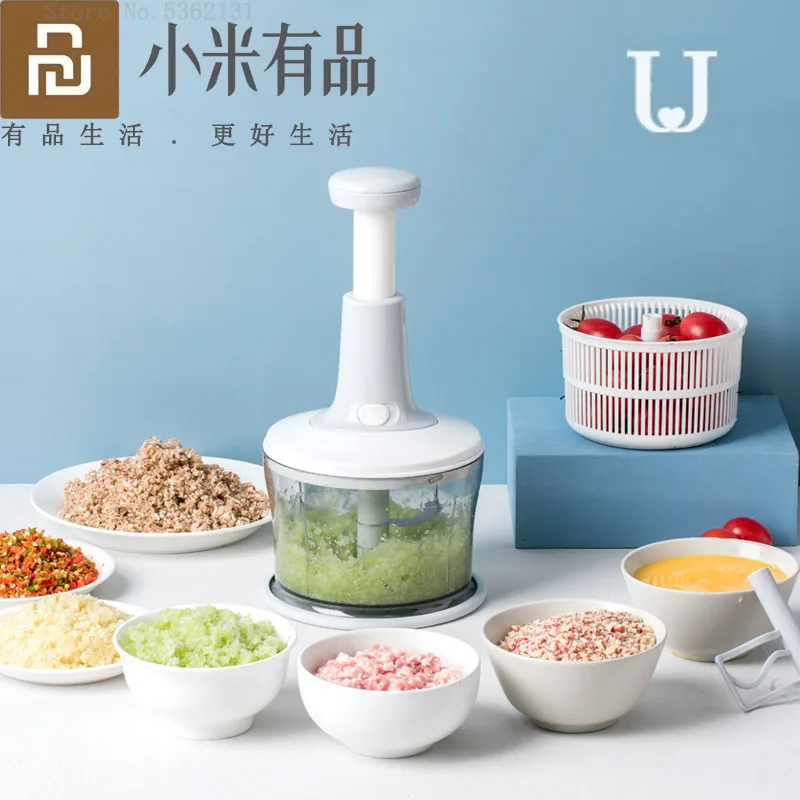 Мясорубка Youpin кухонный измельчитель для еды из нержавеющей стали блендер