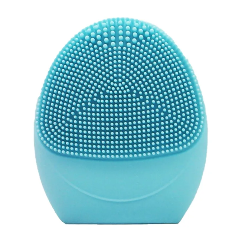 High Quality Facial Cleansing Brush Sonic Vibration Face Cleaner Silicone Deep Pore Cleaning Electric Waterproof Massage Soft