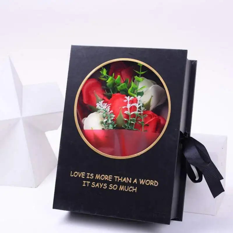Bath Body Petal Rose Flower Soap Wedding Decoration Gift Best For Anniversary Valentine's Day |