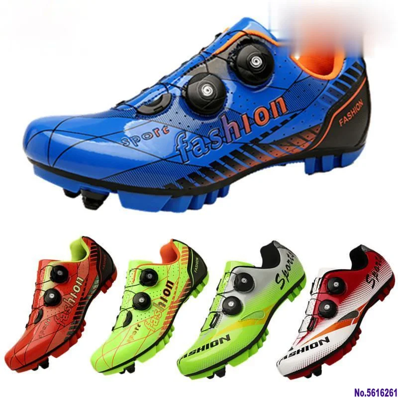 

Latest Professional Cycling Shoes MTB Self-Locking Mountain Bike SPD Shoes Breathable Racing Road Bicycle Sports Shoes Men