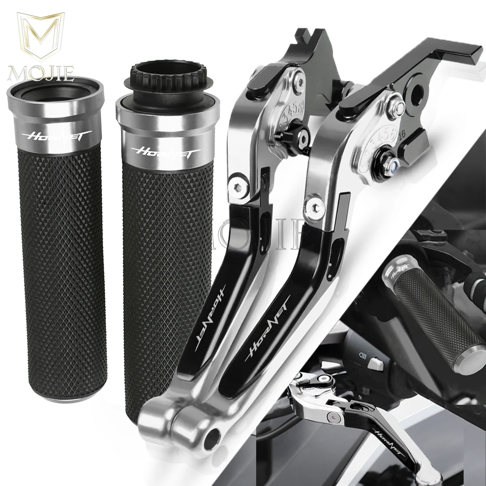 For Honda CB600F Hornet 600 CB600 F CB 600F 600 F 1989-2006 2007-2013 Motorcycle CNC Brake Clutch Levers Handlebar Hand Grips