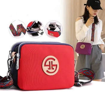 

women hand bag 2020 Shoulder Bags for Women Designer Waterproof Nylon Handbag Zipper Purses Messenger Crossbody Bag sac a main