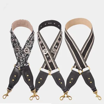 

Wide Shoulder Strap Leather Bag Strap Accessories Diagonal Adjustable Single Shoulder Messenger Strap Bag Shoulder Strap