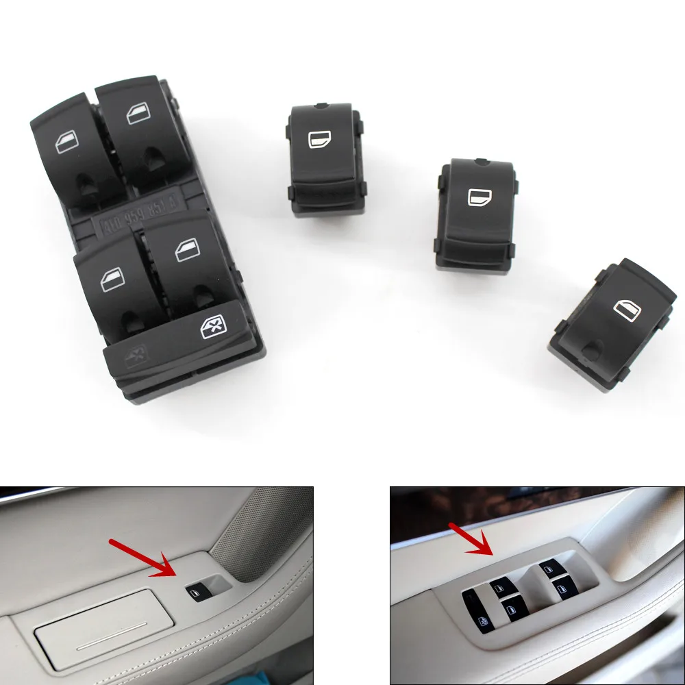 Premium Window Control Switch Button